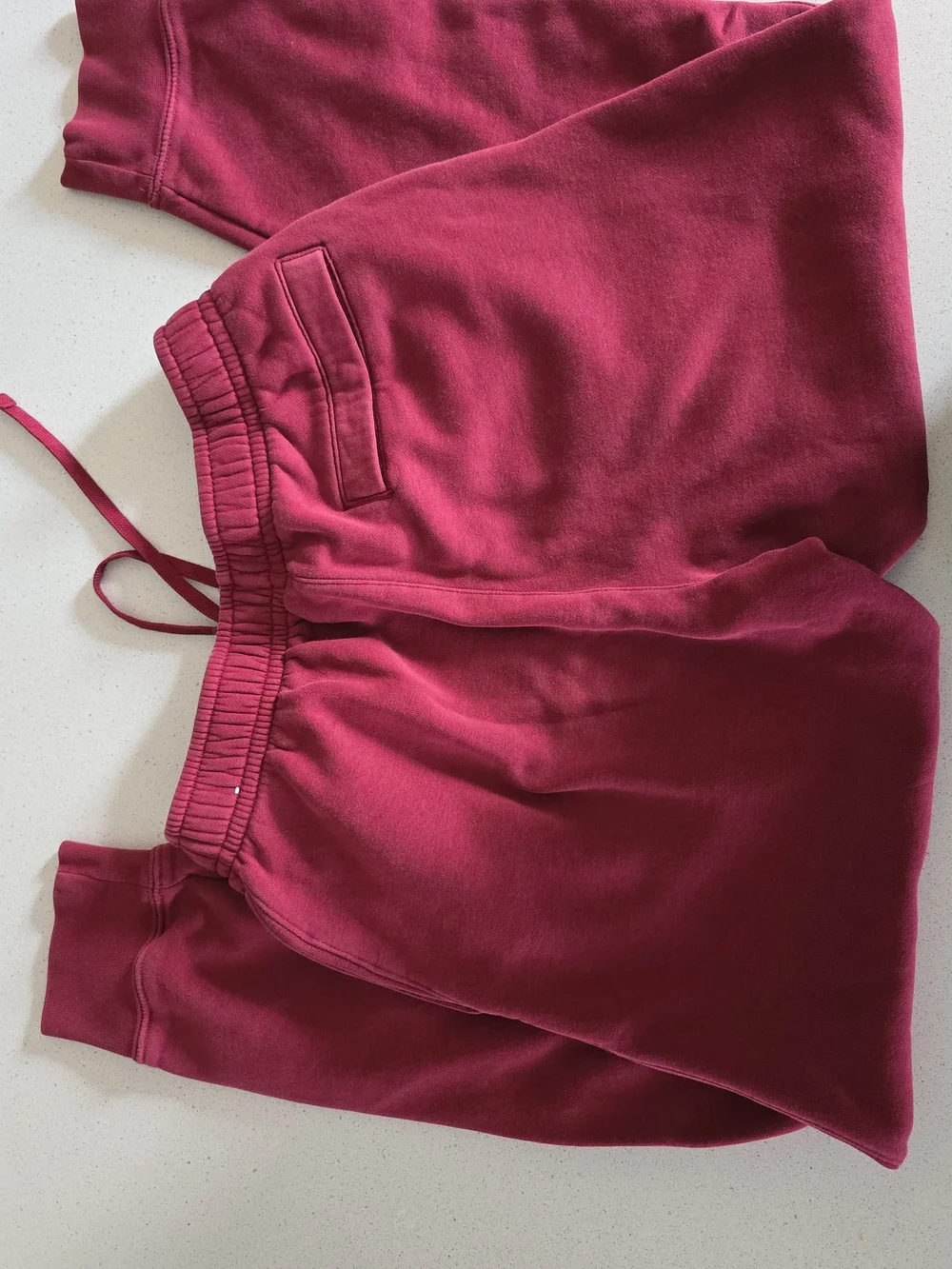 Nike Burgundy Jogger Sweatpants